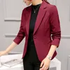 Women's Suits Blazers Elegant Business Lady Jacket Women Full Sleeve Work Blazer Female Casual Coat Six Color Available 230828