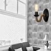 Wandlampen, amerikanische Retro-Industrie-Wohnzimmerlampe, Seil, Nachttischlampe, Flur, Korridor, Gang, Arbeitszimmer, Café, Bar, Restaurant