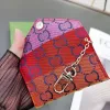 Designer Cloth Keychains Zero Purse Classic Style Fashion Vintage Keychain Gift Exquisite Workmanship