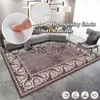 Carpets ical Light Luxury Carpets for Bed Room Decoration Study Area Non-slip Rugs Bedroom Carpet Aesthetics Bedside Mats Washable x0829