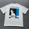 Men's T-Shirts Good Quality 2022ss Martine Rose Fashion T-shirt Men Heavy Fabric Oversized Women Top Tee T Shirt
