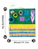 Kennels Dog Puzzle Toy Snuffle Mata Zwiększenie IQ Powolne szczeniaki dozujące jedzenie karmnik Pet Play Training Game