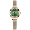 Armbandsur Waterproof Quartz Watches Women's Steel Band Ultratin Compact Dial Fashionabla och utsökta trendstudenter Watch