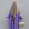 Vêtements ethniques Grand Ramadan Eid Élégant Musulman Prière Foulard Couverture Complète Khimar Hijab Culte Niqab Top 1Pcs Couvre-chef Hijabs