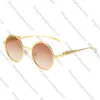 Moda tendencia polígono gafas de sol moda mujer nueva Kajia metal leopardo cabeza hombres gafas personalizadasXDT1