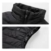 Elektrisk uppvärmd jacka USB-uppvärmning Vest Washable Warm Down Jacket för män Kvinnor Winter Outdoor Skiing Cycling Reating Vest S-5XL HKD230828