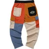 Män s byxor lacible corduroy casual män färgglada harem joggar mode harajuku sweatpants hip hop streetwear manliga byxor ur51 230828