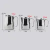 Water Bottles Stainless Steel Milk Jug Espresso Cups Art Cup Tool Barista Craft Coffee Latte Frothing Pitcher 230829