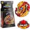 4D Beyblades Bust Beyblade Spinning Lord Triple Booster Toy مع قاذفة طريق سحب ثنائية الاتجاه