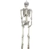 Decorative Objects Figurines 6090cm Halloween Skeleton Plastic Simulation Human Bones Ghost Body Party Home Bar Haunted House Props Decor 230828