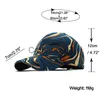 Stingy Brim Hats Trendy Graffiti Pattern Cappellino Baseball Cap Red Yellow Trucker Hats For Män Kvinnor Summer Fishing Snapback Caps Gorras HOMBRE J230829