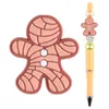 Siliconen kralen Pen Groothandel Pen Charms Sieraden Nieuwheid Decoratief Voeg een top kralende creatieve diy kralen pennen toe voor nachtmerrie kerstcadeau