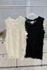 Women's T Shirts Spring And Summer Fringe Niche Design Sleeveless Vest Top