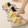 Slippers Ladies Cute Cotton Linen All Seasons Sweat-absorbing Breathable Boys Ducks Home Lovely Couples Drag