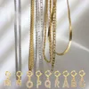 Charms Custom Персонализированное DIY Начальное письмо название ожерелье для женщин с золотым цветом.