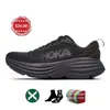 Hoka One One Free People Clifton 9 8 кроссовки Hokas Bondi 8 Женщины мужчины с низким топ-сетчатой ​​тройной сетки Тройной белый ярко-синий голубой кроссовки ONS Cloud Sports Кроссы Большого размера 36-47