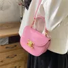 Sac de créateur avec boucle à la mode, petit sac carré à bandoulière, fourre-tout