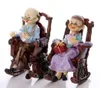 Bambole Vecchie Coppie Figurine Stutu Regali d'amore per Madre Nonna e Nonno Resina Decorazioni per la casa Accessori Souvenir Anniversario ZL262 230829