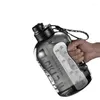 Vattenflaskor 2700 ml Gymcykelkopputrymme PP Material Precise Portable stor kapacitetsflaska för män med sportkondition