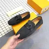 Mocassins souples de styliste pour hommes, chaussures de luxe en cuir véritable de haute qualité, chaussures de conduite plates et chaudes, printemps-automne