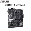Материнские платы AMD Prime A520M-K Socket AM4 Материнская плата DDR4 64GB PCI-E 3,0 M.2 Настольный пакет RYZEN CPU OPPLOCKING 5000