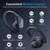 Bluetooth 5.3 hörlurar True trådlösa hörlurar med mikrofonkontrollbrusreducering Earhooks Vattentät headset för sport HKD230828 HKD230828