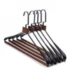 Hangers High-scale Beech Wood Clothes Rack Wide Shoulder Non-free Hanging Household Cabinet Hanger