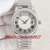 Relógio masculino 41mm diamante relógio de pulso totalmente automático relógios mecânicos pulseira de aço inoxidável design à prova d'água Montre de luxe relógios de pulso presente-05