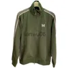 Men's Jackets Army Green Needles Jackets 21ss Men Women Butterfly Embroidery AWGE NEEDLES Track Jacket High Street Outerwear J230829