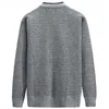Męskie swetry swetry Mężczyźni jesienne zima grubość V szyja dzianina płaszcze swetra przyczynowa ciepła moda duża size diseclothing 230829
