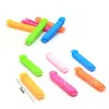 Clip per sacchetti Sigillante per snack portatile Sigillante per sigillante Morsetto per cucina Conservazione per alimenti Clip di chiusura per alimenti Clip di chiusura in plastica a prova di umidità T9I002235 Dro Dhhd3