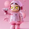 Boîte aveugle Mega Collection 100% Space Molly anniversaire 2ème boîte aveugle figurines d'action Popmart originales jouets sac de devinettes Caixas Supresas cadeaux 230828