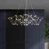 Chandeliers Nordic Mantianxing Project Chandelier Creative Personality Lamps For El Hall Villa Dining Room Living Decoration Lights