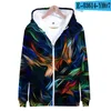 Men's Hoodies Textures 3D Zipper Fashion Print Classic Chinese Style Hoody Sweatshirts Casual Top