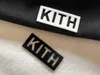 Mens T-shirts Good Quality 2024ss Kith Flocked Box Fashion T-shirt Men Limited Women Streetwear t Shirt Tee