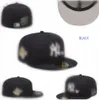2024 Högkvalitetsmonterade mössor Brevstorlek Hattar Baseball Caps Designer Flera stilar Tillgänglig vuxen platt topp för män Kvinnor Full stängd monterad L10