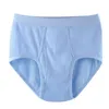 Sous-vêtements 90G taille haute coton slips sous-vêtements pour hommes hommes confortables respirants amples grande taille hommes Panti