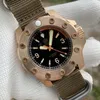 Relógios de pulso Steeldive SD1948S Japão NH35 44.5mm Moldura de Bronze Automática e Caso 1000m À Prova D 'Água Deep Diver Relógio Mecânico para Homens