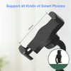 Novo mini tripé leve para telefone portátil suporte selfie vara universal suporte do telefone móvel clipe smartphone tripé hkd230828