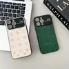 Hermosas fundas para teléfonos iPhone 15 14 Pro Max Cuero de lujo L Monedero Alta calidad 18 17 16 15promax 14promax 13promax 15pro 14pro 13pro 12pro 13 12 11 con Logo Box 829