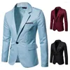 Ternos masculinos elegantes blazer masculino turndown colarinho outono inverno bonito lapela terno casaco jaqueta confortável