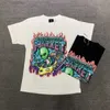 T-shirts pour hommes de haute qualité Chinatow Market Cartoon Alien Imprimer Hommes T-shirt Chinatow Market Femmes Chemises Vêtements pour hommes en vrac