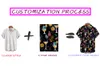 Koszulki męskie Halloween Aloha Button Down Unisex Casual Harajuku Turndown Outdoor Street Shifit