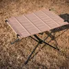 Camp Furniture Outdoor Portable Collapsible Table and Chair Barbecue Ultralight Vehicle Tactical Table Road Trip Picnic Table Camping 230828