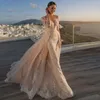 Urban Sexy Dresses Wunderschöne Spitzenapplikationen mit langen Ärmeln Meerjungfrau-Hochzeitskleid für die Braut 2023 Knopfdekoration Illusion Zurück Vestido De Novia 230828