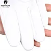 Mittens Fashion White leather gloves Comfortable glove top grade women's Keep warm winter gloves2226D 230828