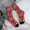 Herrensocken für alle Jahreszeiten, Crew-Strümpfe, Weihnachten, Schneeflocken, Harajuku, lustige lange Accessoires für Männer und Frauen, Geburtstagsgeschenk