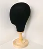 Триммер для волос 22 '' Canvas Mannequin Manikin Hats Caps отображать модель головки пробкового блока Съемный деревянный подставка 230828