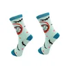 Men s Socks Halloween series Jack men s tube socks style European and American cartoon ladies cotton 230829