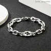 Bracelet en argent sterling populaire européen 925 Bracelet des hommes et femmes Bracelet FJ8